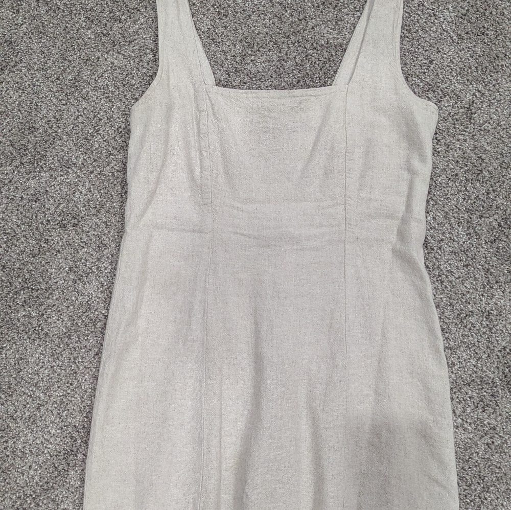 Old Navy Cream Mini Dress